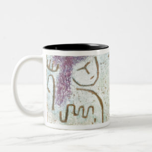 Little Hope (1938) by Paul Klee Two-Tone Coffee Mug