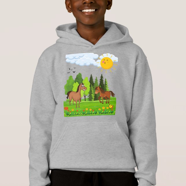 Little horses design for kids (Front)