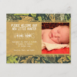 Little Hunter | Birth Announcements