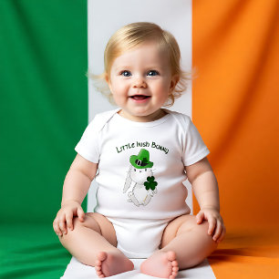 Little Irish Bunny Baby Bodysuit