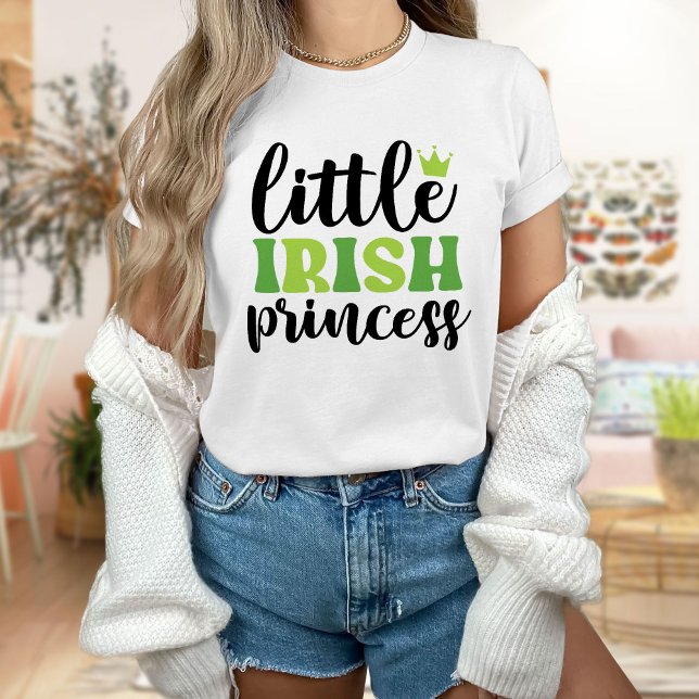 little Irish Princess St. Patricks Day T-Shirt (Creator Uploaded)