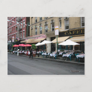Little Italy Cafe Postcard