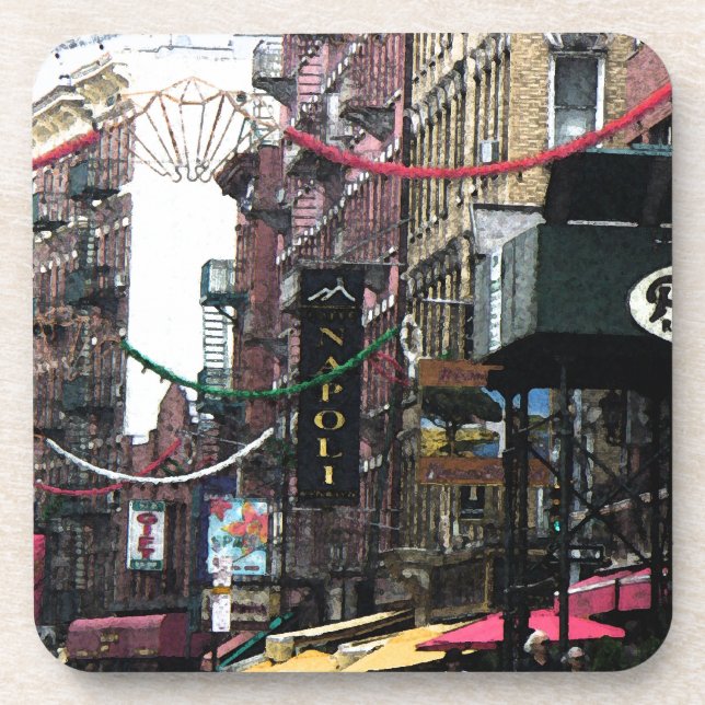Little Italy fresco Coaster (Front)