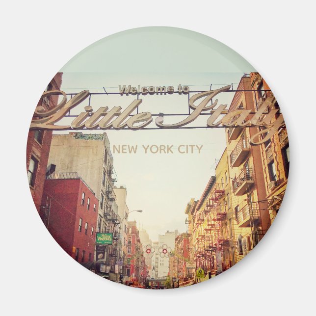 Little Italy, New York City Magnet (Front)