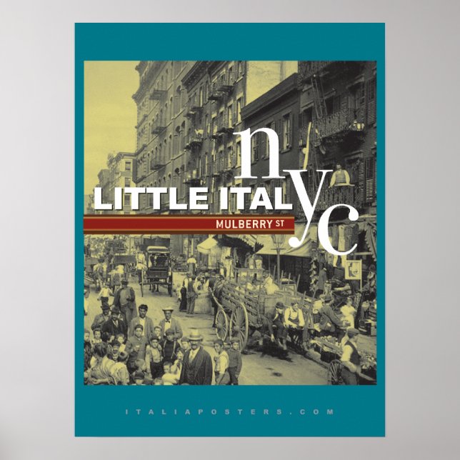 Little Italy New York City Poster (Front)