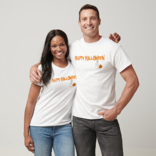 Little Jack & Boo HAPPY HALLOWEEN Men's T-Shirt