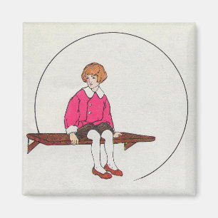 Little Jack Jelf, Mother Goose Nursery Rhyme Magnet