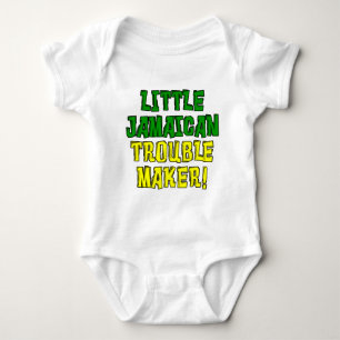 Little Jamaican Trouble Maker Baby Bodysuit