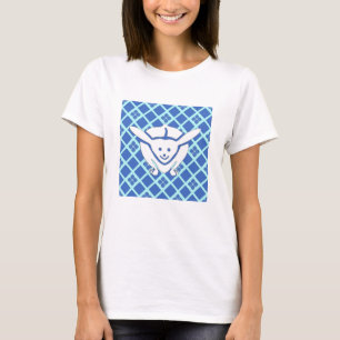 Little Japanese rabbit, blue T-Shirt