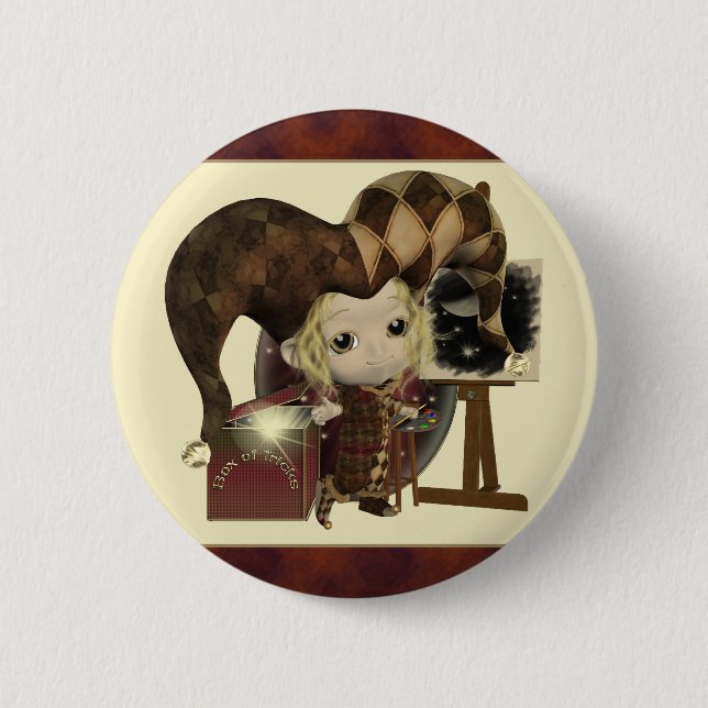 Little Jester Artist Buttons (Front)