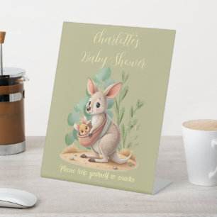 Little Joey Baby Shower Snack Sign