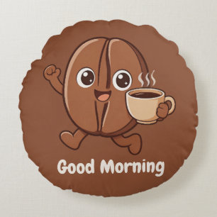 Little Kaka – Good Morning Round Cushion