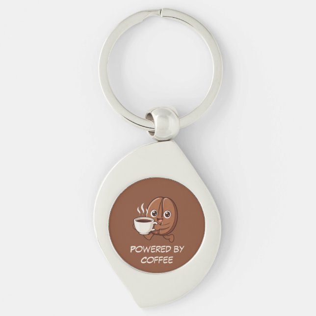Little Kaka – Powered by Coffee Key Ring (Front)