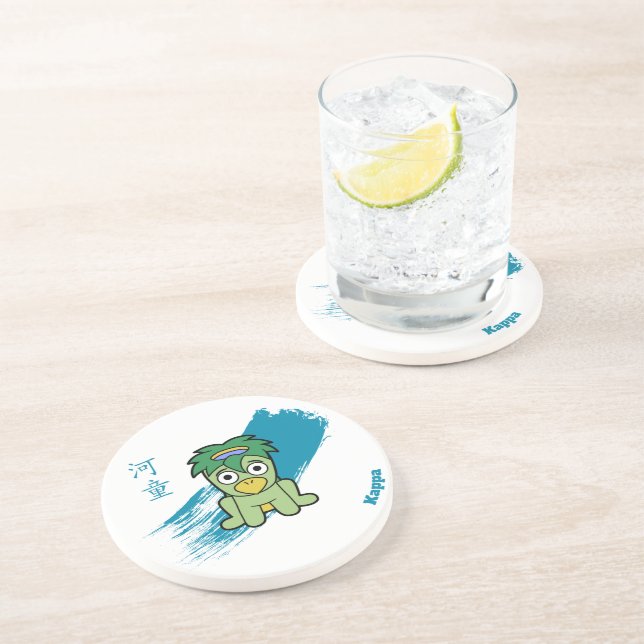 Little Kappa Yokai Coaster (Side)