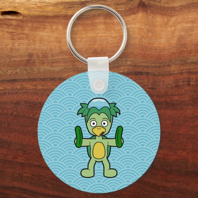 Little Kappa Yokai Monster Key Ring (Front)