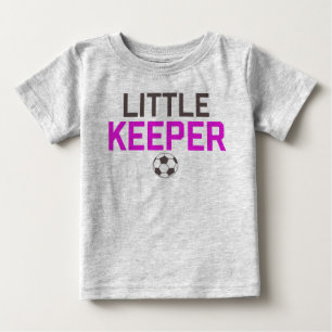 Little Keeper Soccer Goal Baby T-shirt