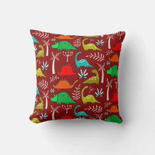 Little Kids Dinosaur Nursery Decor Cushion