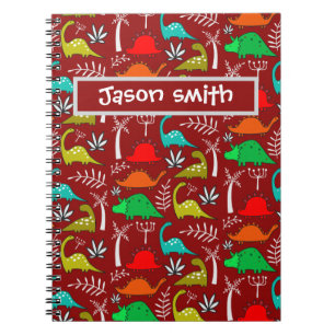 Little Kids Dinosaur Nursery Decor Notebook