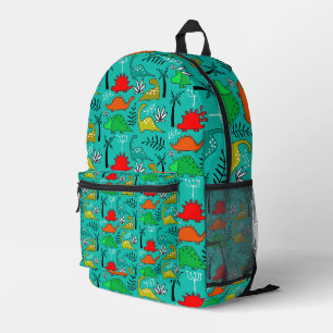 Little Kids Dinosaur Nursery Decor Printed Backpack