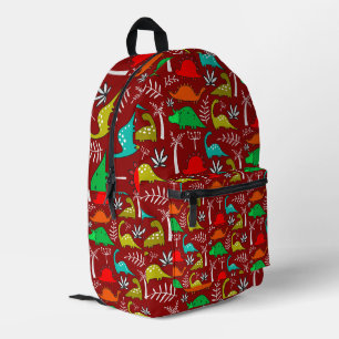 Little Kids Dinosaur Nursery Decor Printed Backpack