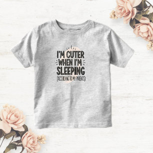 Little Kids' Gray T-Shirt with Funny Quote