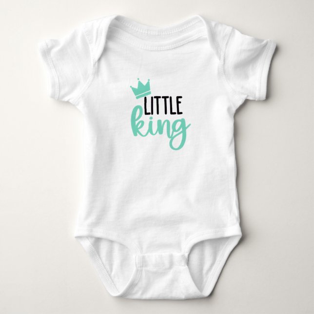 Little king baby bodysuit (Front)
