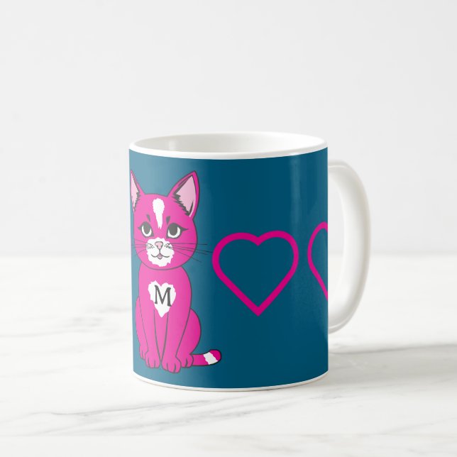 Little kitty coffee mug (Front Right)