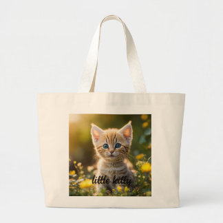 Little Kitty Love: Cute Tote Bag