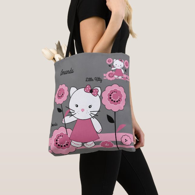 Little kitty . personalised decor coffee mug tote bag (Close Up)