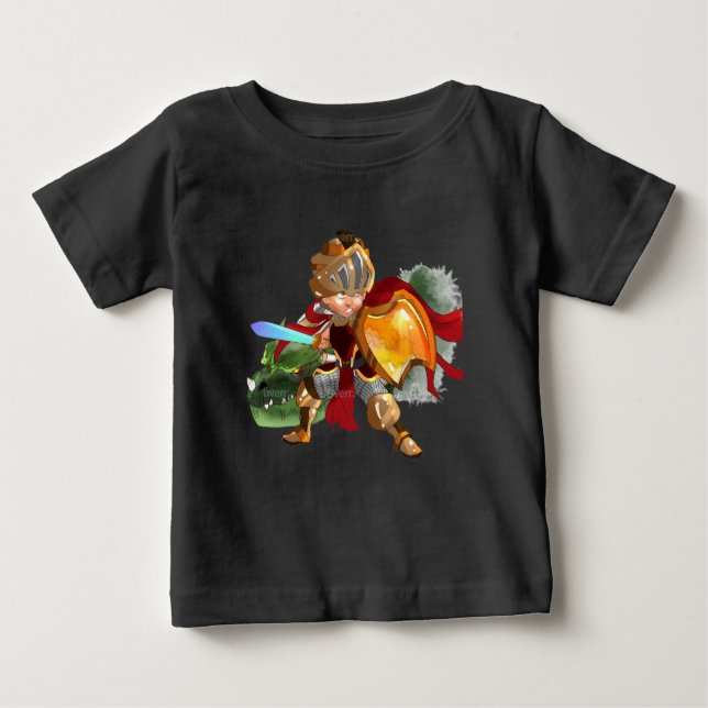 Little Knight  Baby T-Shirt (Front)