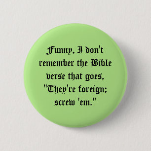 Little known Bible verses 6 Cm Round Badge