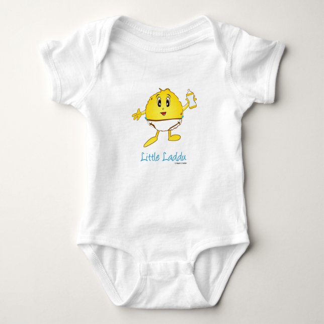 LIttle Laddu Baby Bodysuit (Front)