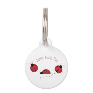 Little Lady Bug Pet Tag