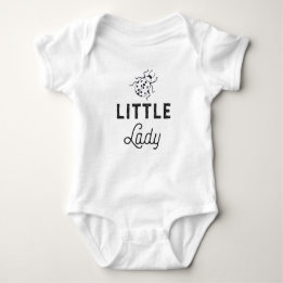 Little Lady Ladybug Baby Bodysuit