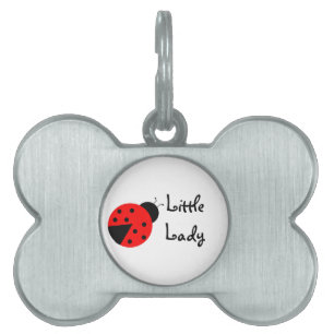 Little Lady Ladybug Pet ID Tag
