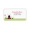 Little Ladybug Baby Shower Address Label