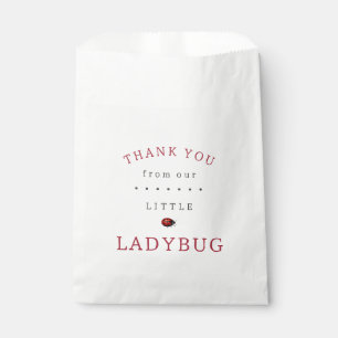 Little Ladybug Baby Shower  Favour Bag
