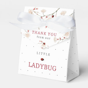 Little Ladybug Baby Shower  Favour Box