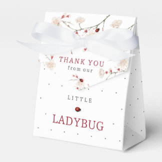 Little Ladybug Baby Shower Favour Box