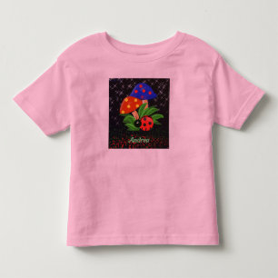 Little Ladybug, Personalised Toddler T-Shirt