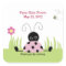 Little Ladybug (Pink) SQUARE Favour Sticker