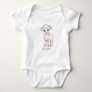 Little Lamb Baby Bodysuit