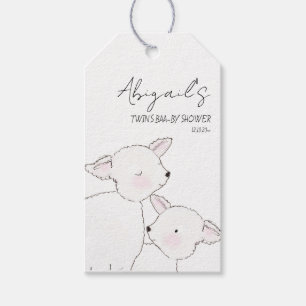 Little Lamb Baby Shower Gift Tags