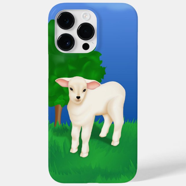 Little Lamb Case-Mate iPhone Case (Back)