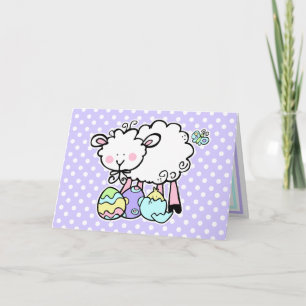 Little Lamb Easter Card
