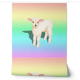 Little Lamb Wallpaper
