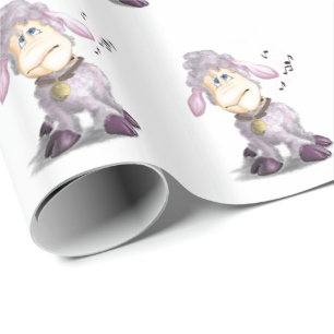 Little Lamb with Bell Wrapping Paper