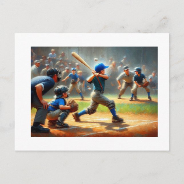 Little League Baseball,  Postcard (Front)