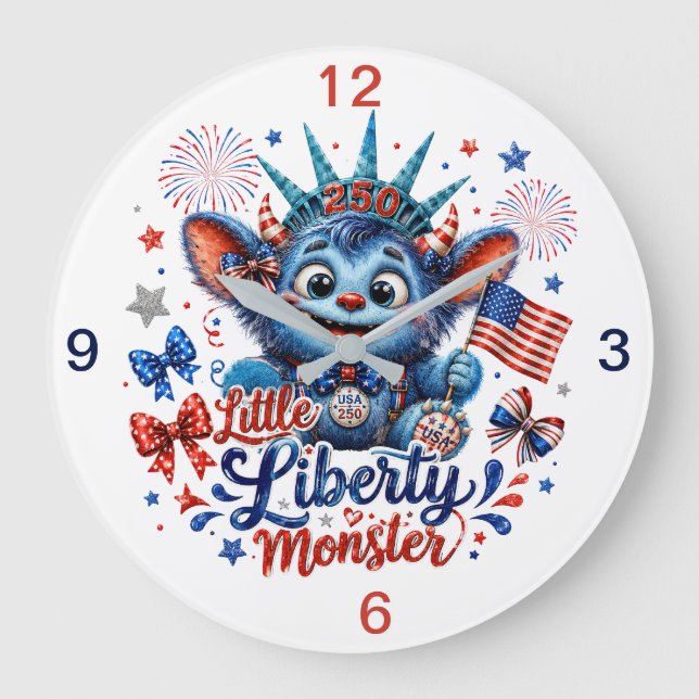 Little Liberty Large Clock (Front)