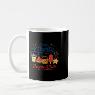 Little Liberty Picnic Club Cute Patriotic Tee 1 Coffee Mug